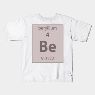 Beryllium Element Kids T-Shirt